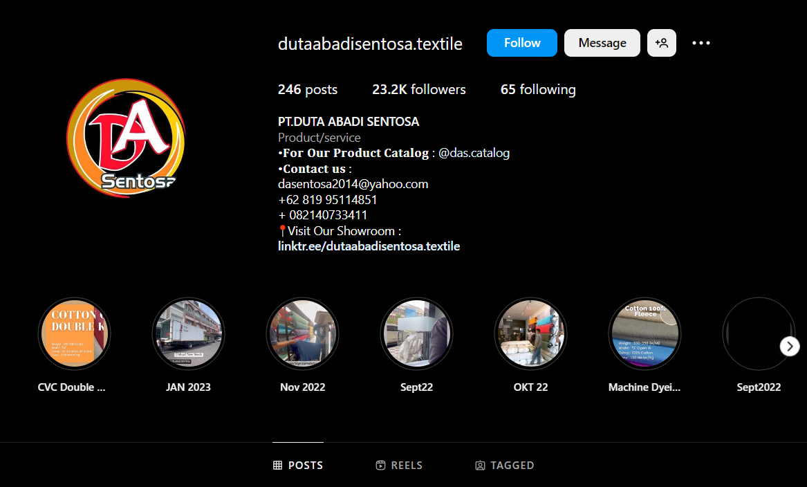 Duta Abadi SentosaSylk, Linen, 100% Cotton